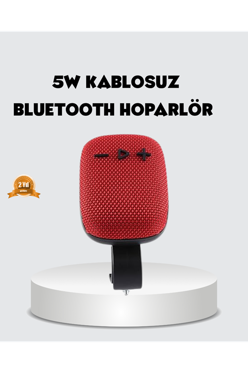 Bluetooth 5.1 Kablosuz Hoparlör – Güçlü Bas, FM Radyo ve Çoklu Giriş Destekli