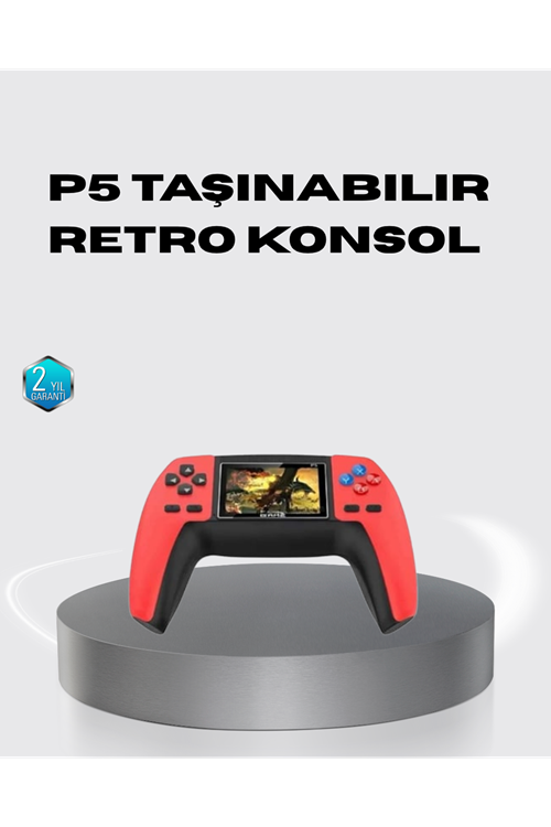 Taşınabilir Retro Oyun Konsolu – 520 Efsane Oyun Tek Cihazda