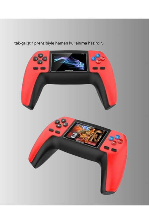 Taşınabilir Retro Oyun Konsolu – 520 Efsane Oyun Tek Cihazda