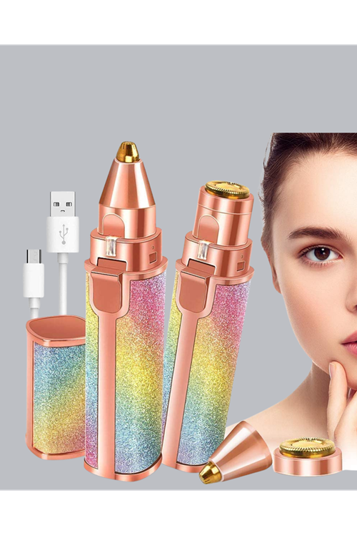 USB Şarjlı Kaş ve Yüz Tüy Alma Cihazı – Taşınabilir ve Acısız Kullanım