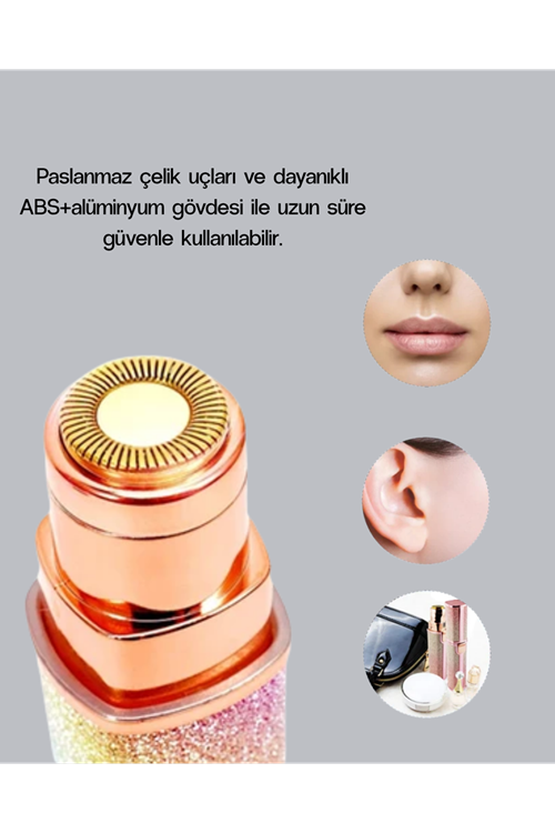 Şarjlı Mini Yüz ve Kaş Epilatörü – Ağrısız ve Hassas Temizlik