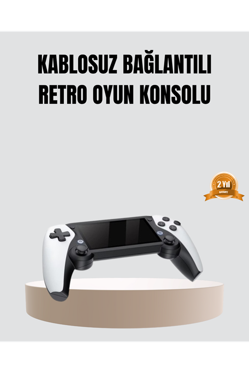 Taşınabilir El Konsolu – 4.3 İnç TFT Ekran, 64 GB Dahili Oyun Hafızalı