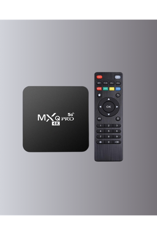 Android TV Box 4K – 2GB RAM 16GB ROM, Kablosuz Wi-Fi Medya Oynatıcı