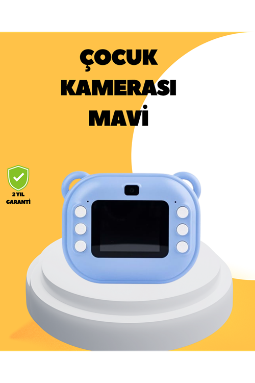 Anında Baskı Özellikli Şipşak Kamera – 24MP HD Çift Lensli, 32GB Hafızalı
