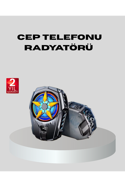 Telefon Soğutucu Radyatör Type-C Bağlantılı 2 Kademeli Dijital Kontrollü