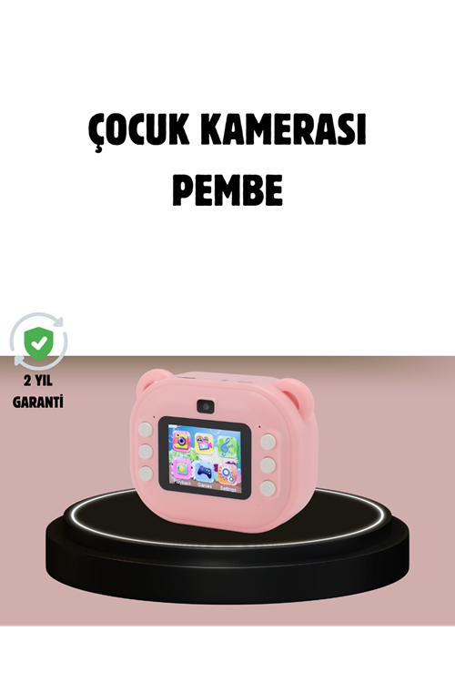 Anında Baskı Özellikli Şipşak Kamera 24MP HD Çift Lensli ve 32GB Hafızalı