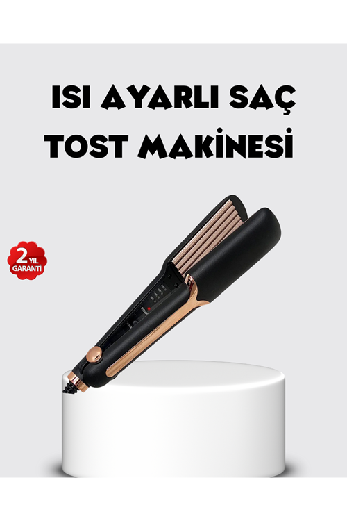 Tost Model Saç Şekillendirici DEMPOWER DP-134 360° Döner Kablolu