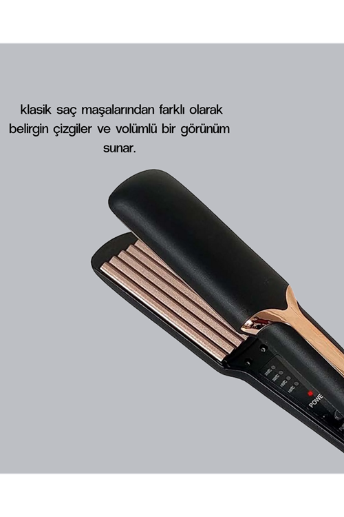 Tost Model Saç Şekillendirici DEMPOWER DP-134 360° Döner Kablolu