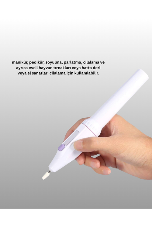 Profesyonel Elektrikli Tırnak Bakım Matkap Seti – Düşük Gürültü ve Taşınabilir Tasarım