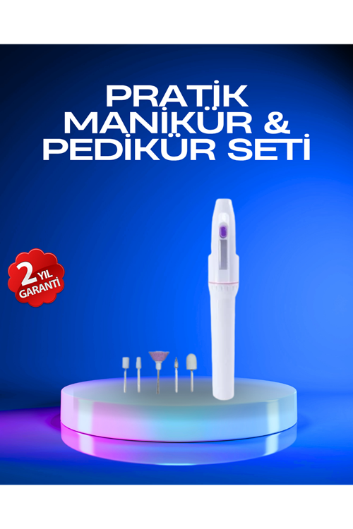 Taşınabilir Profesyonel Elektrikli Tırnak Matkap Seti – Sessiz, Güçlü ve Dayanıklı