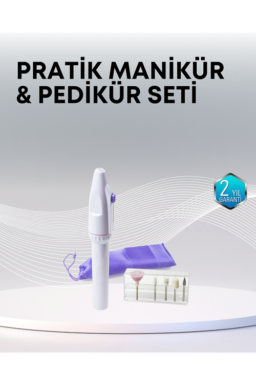 Profesyonel Tırnak Matkap Seti – Ayarlanabilir Hız, Düşük Gürültü ve Kompakt Tasarım