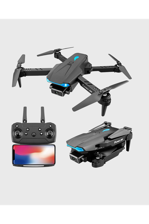 4K Kamera Özellikli Katlanabilir Drone Wi-Fi ve Yükseklik Sabitlemeli