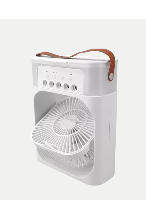 USB Bağlantılı Taşınabilir Mini Klima Fan 500ML Su Hazneli ve Sessiz Çalışma