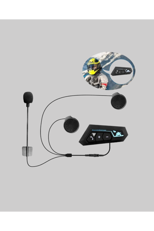BT22 Kask İçi Bluetooth Kulaklık Hızlı Eşleşme ve Gürültü Önleyici Mikrofon