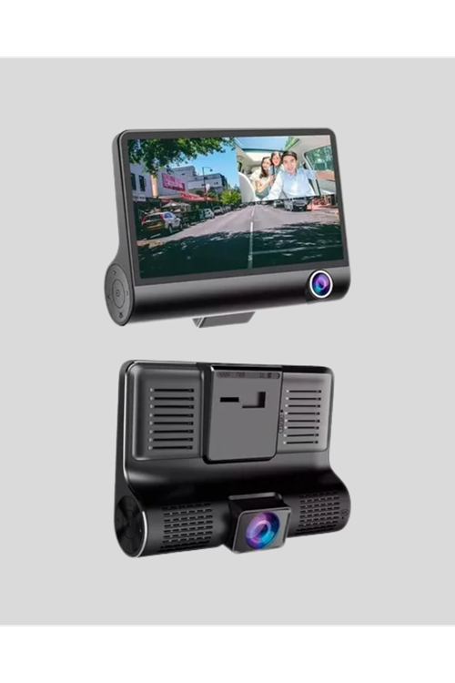 Araç Kamerası 3’lü Full HD DVR 1080P Gece Görüşlü ve G-Sensörlü
