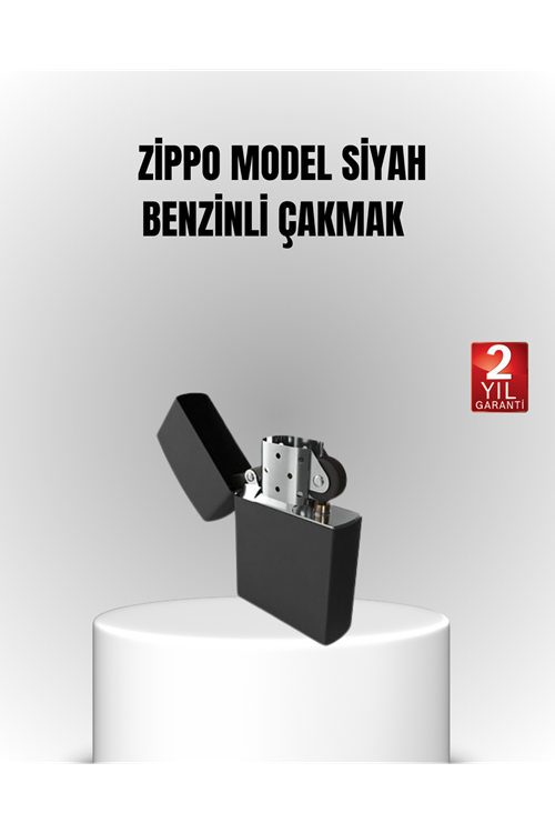 Tasarım Metal Çakmak Minimal Mat Yüzeyli ve Şık Görünümlü