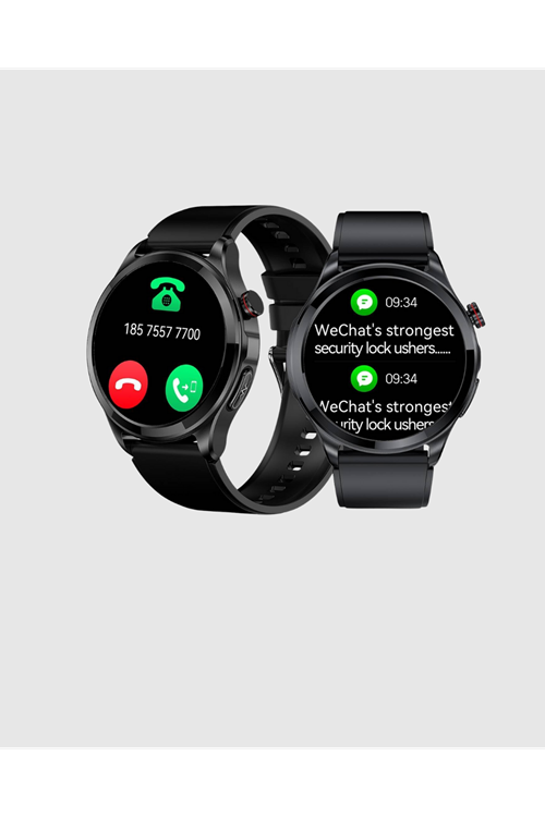AMOLED Ekranlı Smartwatch – 3 Kordonlu, Kalp Atış & Uyku Takipli Akıllı Saat