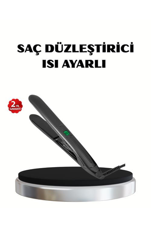 Titanyum Kaplamalı Saç Düzleştirici – Nem Koruma Sensörü