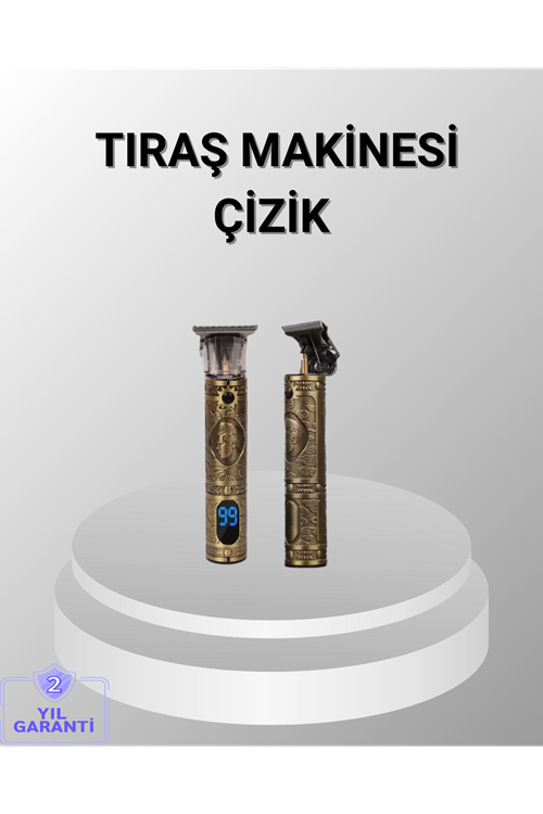 Şarjlı Kablosuz Tıraş Makinesi – 1800 mAh Batarya, Uzun Pil Ömrü, Profesyonel Sessiz Motor