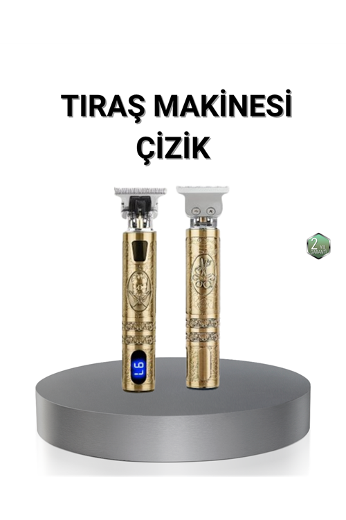 Kablosuz Şarjlı Profesyonel Tıraş Makinesi – 1800 mAh Lityum Pil