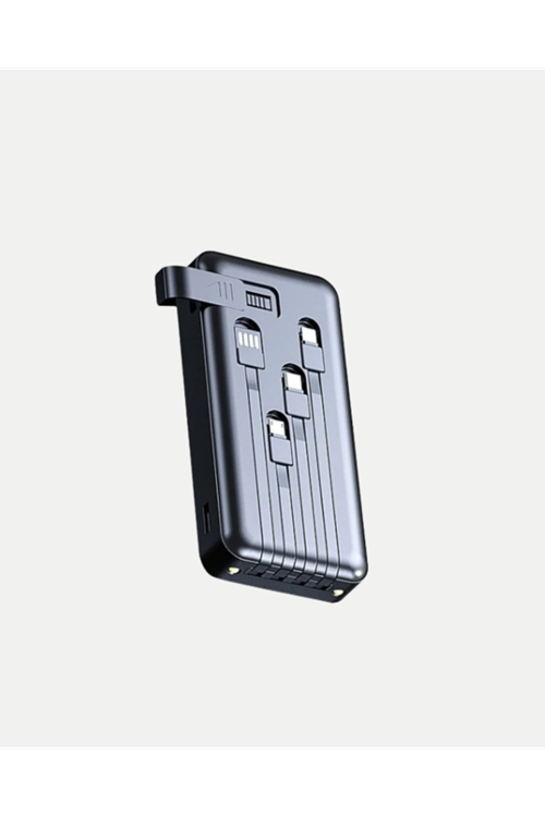 Powerbank 20000 mAh Hızlı Şarjlı LED Fenerli ve 4 Portlu