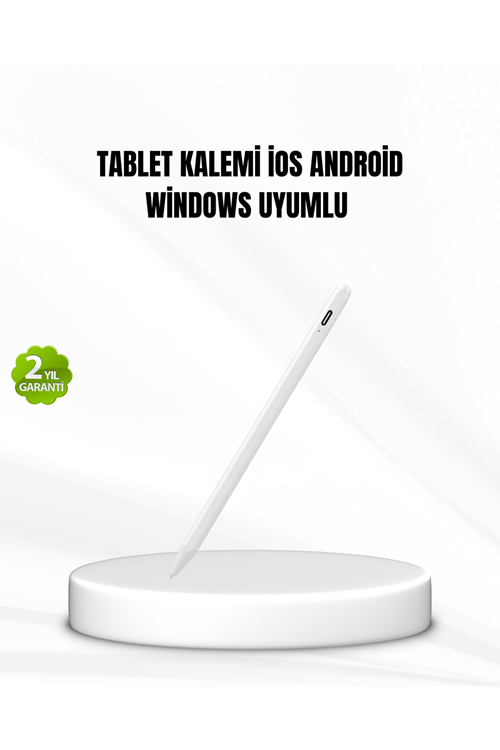 Akıllı Dokunmatik Kalem – Type-C Şarjlı, Manyetik, Apple Pencil Alternatifi Stylus Pen