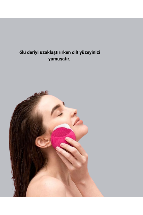 Çok İşlevli Şarjlı Yüz Temizleme ve Masaj Aleti – Derinlemesine Temizlik, Cilt Yenileme ve Kan Dolaşımı Artırıcı