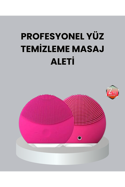 3 Fonksiyonlu Yüz Temizleme ve Masaj Cihazı – Su Geçirmez, Şarjlı, Ölü Deri Temizleyici ve Cilt Yenileyici