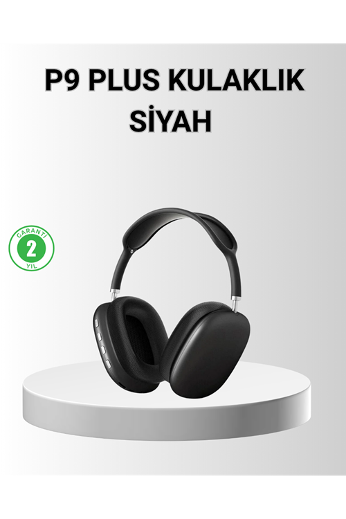 P9 Pro Plus Bluetooth Kulak Üstü Kulaklık – H1 Çipli, Aktif Gürültü Engelleme, Uzamsal Ses Desteği