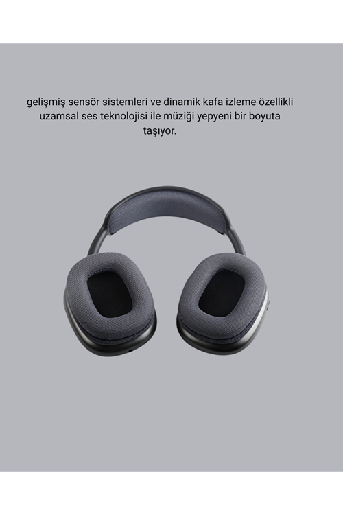 P9 Pro Plus Bluetooth Kulak Üstü Kulaklık – H1 Çipli, Aktif Gürültü Engelleme, Uzamsal Ses Desteği