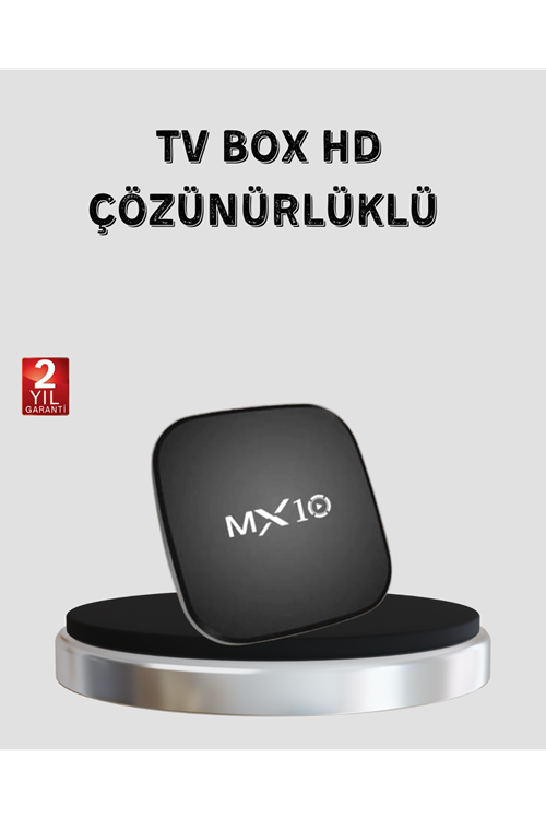 Android 4K TV Box – Wi-Fi, Bluetooth, Dolby Ses, 60 FPS Ultra HD