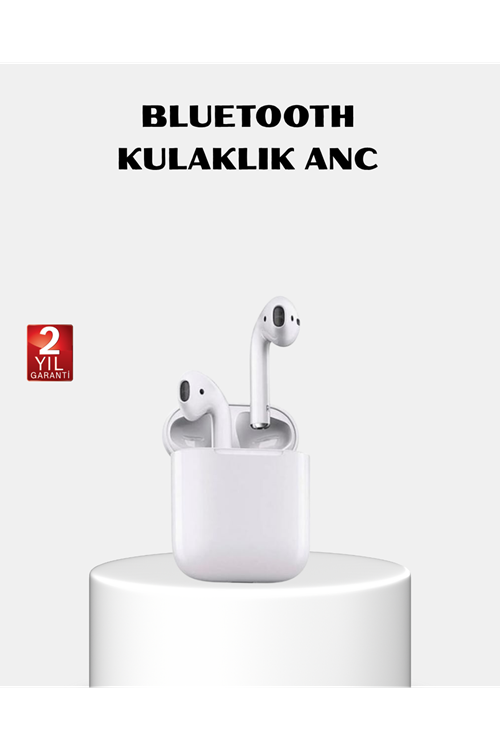 Kablosuz ANC Kulak Üstü Kulaklık – Gürültü Engelleme, Mikrofonlu