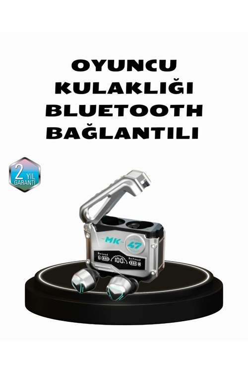 Kablosuz Spor Kulaklık – Düşük Gecikmeli Oyun Modu, Powerbank Şarj Kutusu