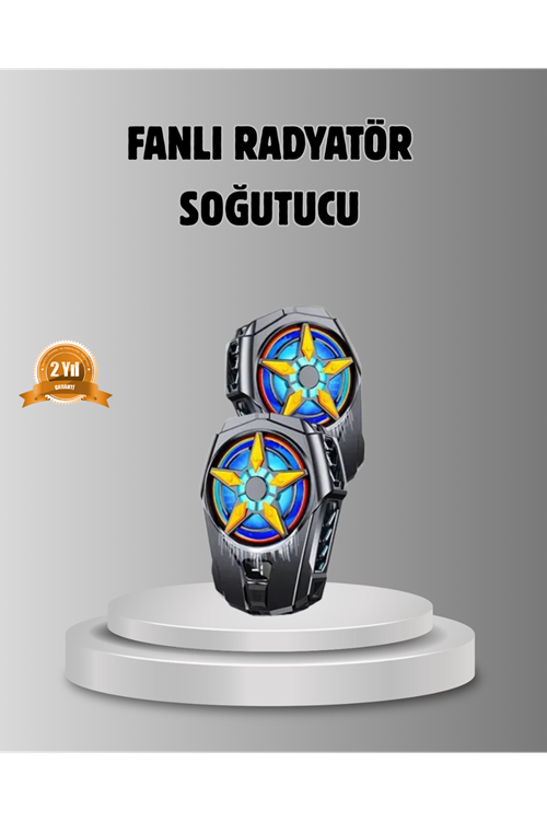 Taşınabilir Şarjlı Telefon Soğutucu – Sessiz Fan Motoru ile Yüksek Performans Koruma