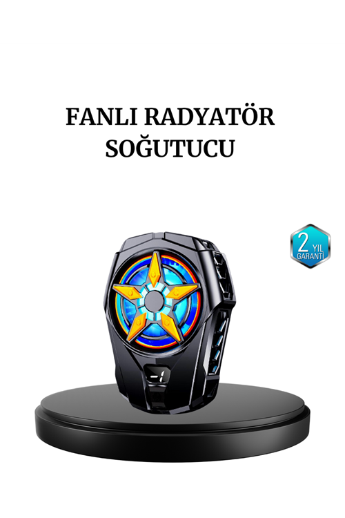 Şarj Edilebilir Telefon Soğutucu Fan – Taşınabilir, Sessiz ve Güçlü Oyun Soğutucusu