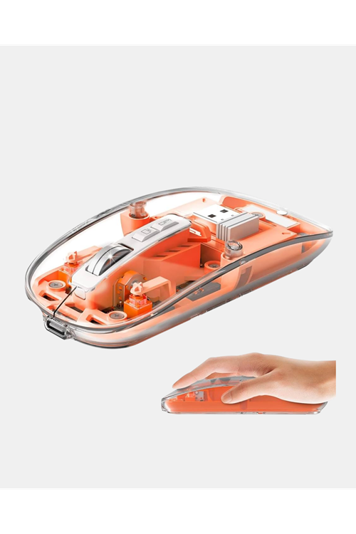Kablosuz Çift Modlu Mouse – Bluetooth 5.0 + 2.4GHz