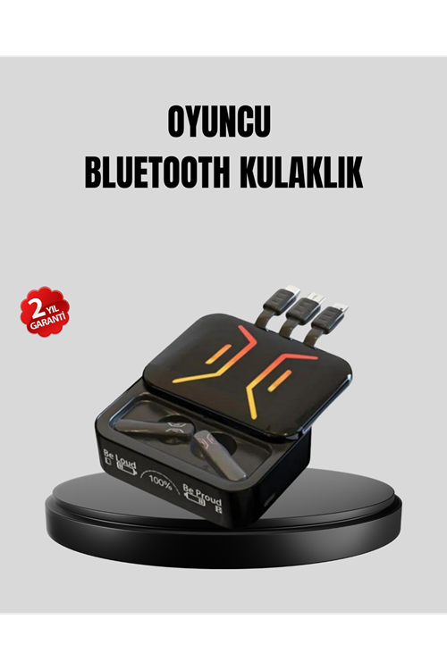 3’ü 1 Arada Kablolu ve Kablosuz Bluetooth 5.3 Kulaklık