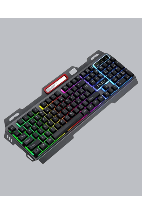 RGB Işıklı Oyuncu Klavye Mouse Seti – Türkçe Q, Ayarlanabilir DPI, Ergonomik ve Dayanıklı Tasarım
