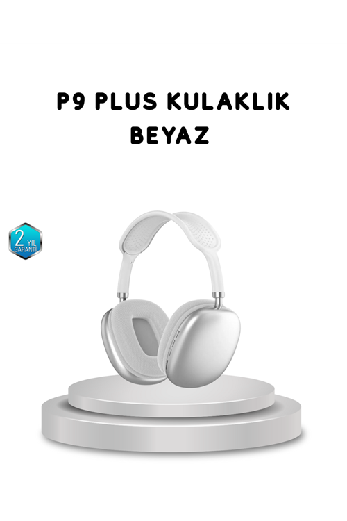 P9 Pro Plus Bluetooth Kulak Üstü Kulaklık –Gürültü Engelleme ve 5 Saat Dinleme Süresi