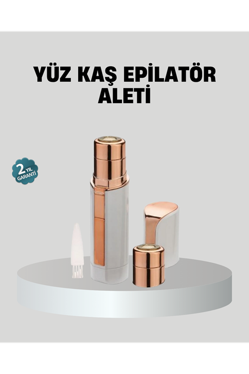 Kadınlar İçin Yüz ve Kaş Epilatörü – Hassas Cilt Dostu, Pil ile Çalışan, Taşınabilir ve Şık Tasarım