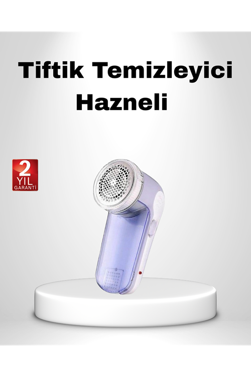 USB Şarjlı Tiftik Temizleyici – Kolay Temizlenen Hazne ve Bıçak, Taşınabilir