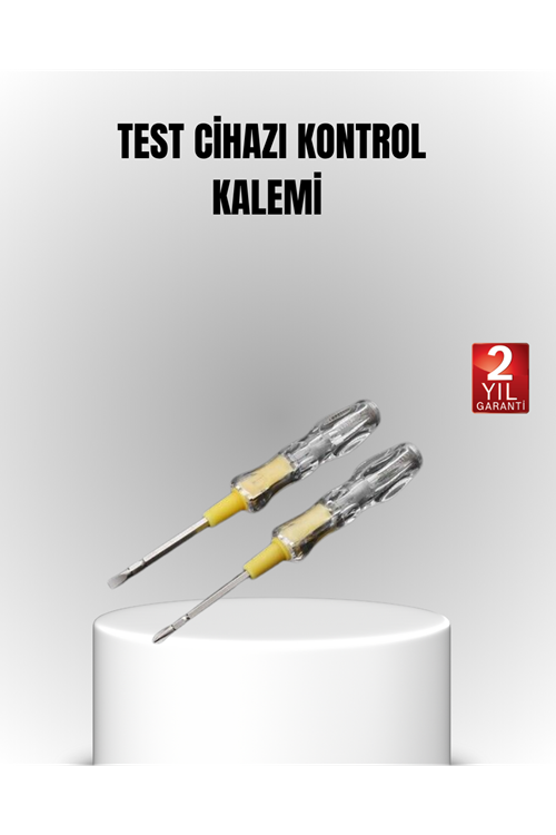 Neon Işıklı Elektrik Kontrol Kalemi