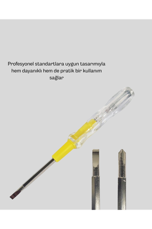 Neon Işıklı Elektrik Kontrol Kalemi
