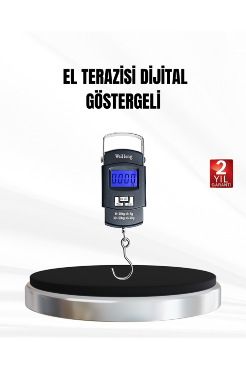 Dijital El Terazisi – Hassas Bavul Tartısı, Gülen Yüz Tasarımlı