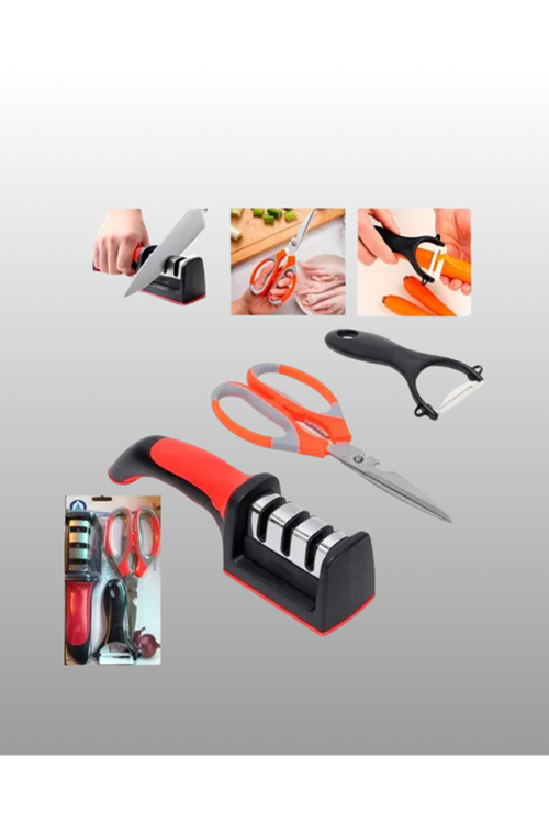 Çok Amaçlı Mutfak Makas Seti – Paslanmaz Çelik ve Ergonomik Tasarım
