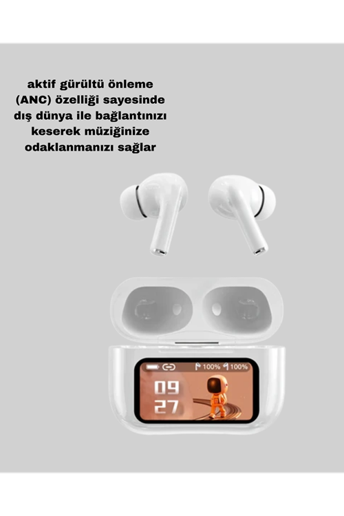Powerbank Kutulu Dokunmatik Bluetooth Kulaklık – Gürültü Engelleme, Suya Dayanıklı
