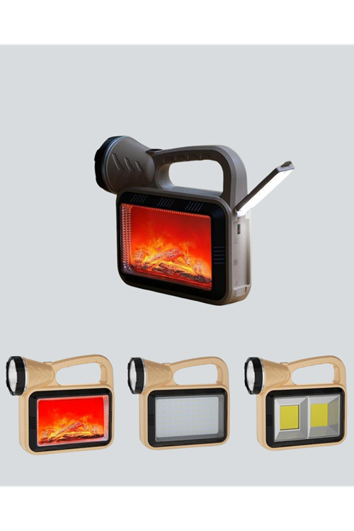 Solar COB Alev Efektli Lamba – Güneş Enerjili, Suya Dayanıklı, Taşınabilir
