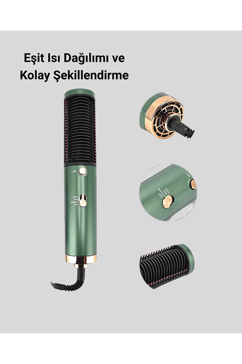 İyon Teknolojili Seramik Saç Düzleştirici – Eşit Isı Dağılımı