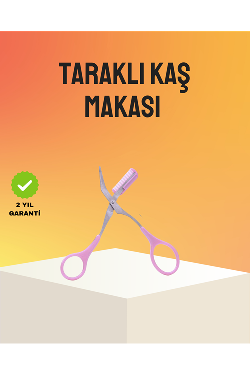 Kaş Düzeltme Makası Taraklı – Profesyonel ve Pratik Kaş Bakımı