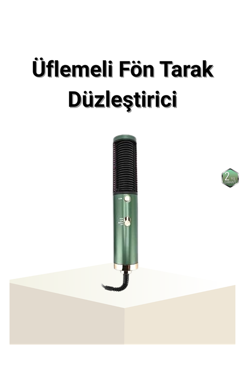 Seramik Plakalı Saç Düzleştirici – 200°C Ayarlanabilir Isı, İyon Teknolojisi